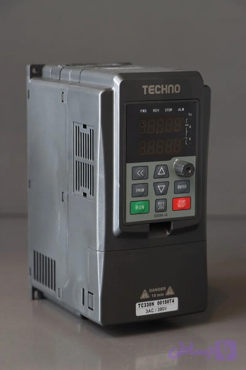 اینورتر ۰.۷۵KW کیلو وات سه فاز سنگین کار سری TC330N-00075T4 تکنو Techno