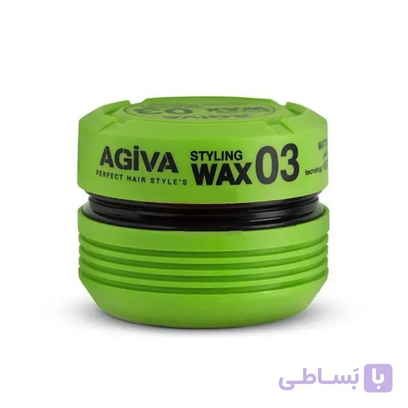 واکس مو آگیوا سبز شماره 03