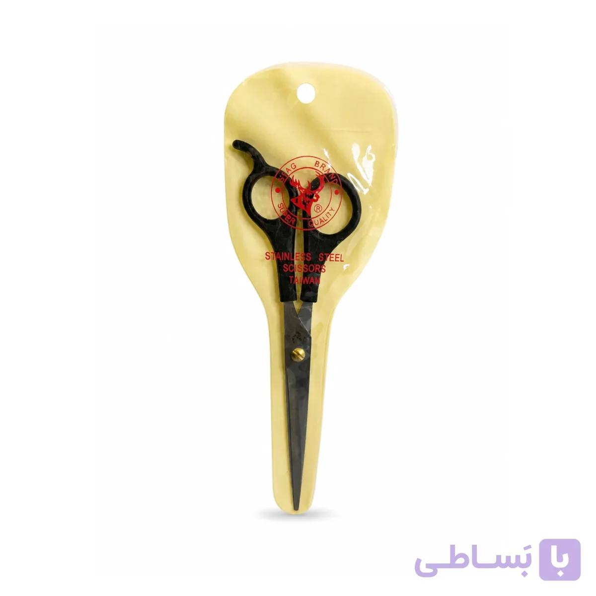 قیچی دسته مشکی پیتاژ STAG — تصویر 1