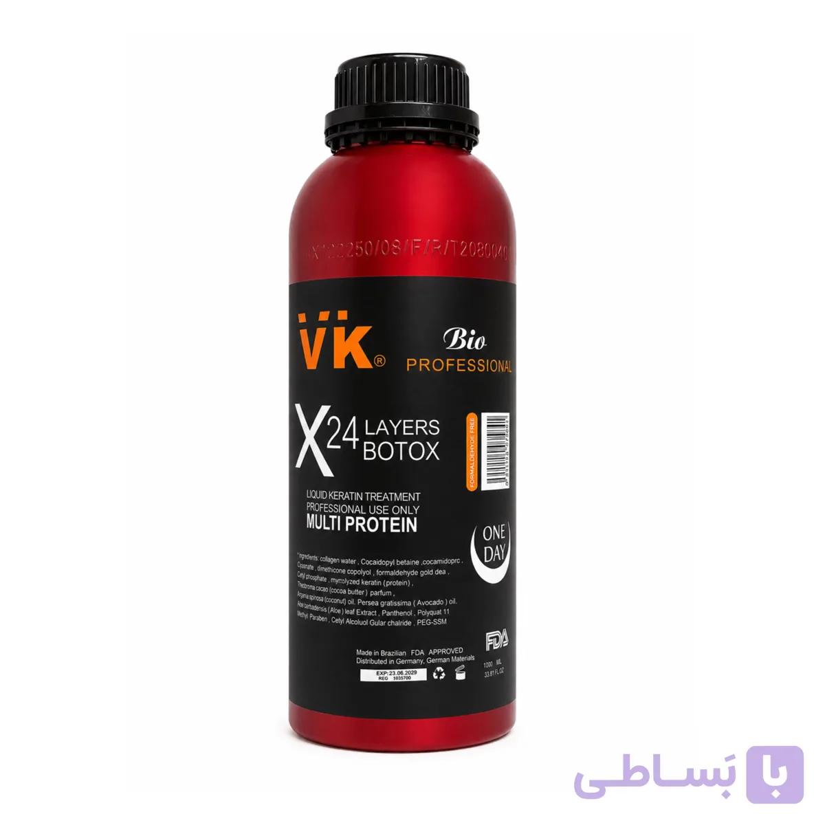 بوتاکس مو VK X24 LAYERS BOTOX
