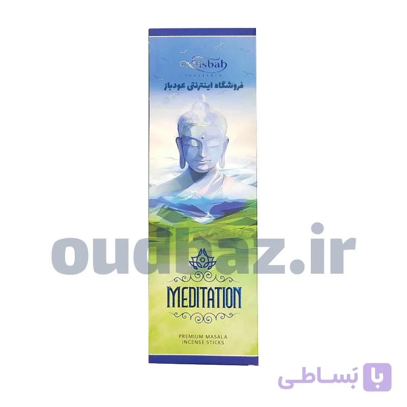 عود دست ساز مدیتیشن MEDITATION برند مصباح MISBAH — تصویر 1