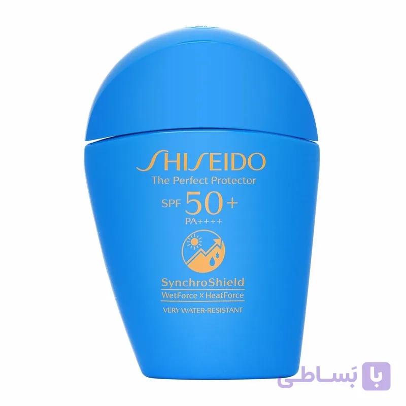 لوسیون ضد آفتاب بدون رنگ شیسیدو SPF 50 مدل Expert Sun مناسب برای انواع پوست حجم 50 میلی‌لیتر اصل — تصویر 1