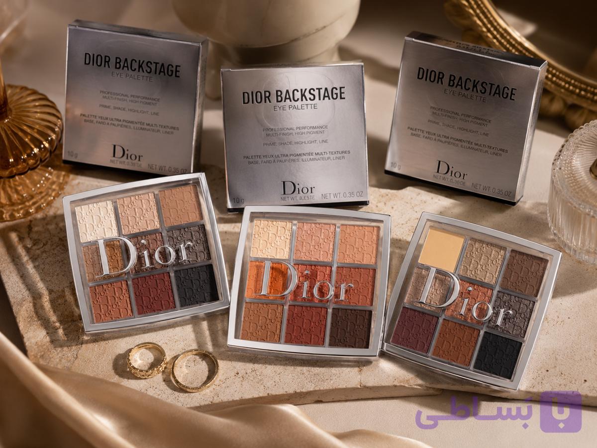 پالت سایه چشم دیور بک‌استیج مدل 001 Warm Neutrals اصل — تصویر 1