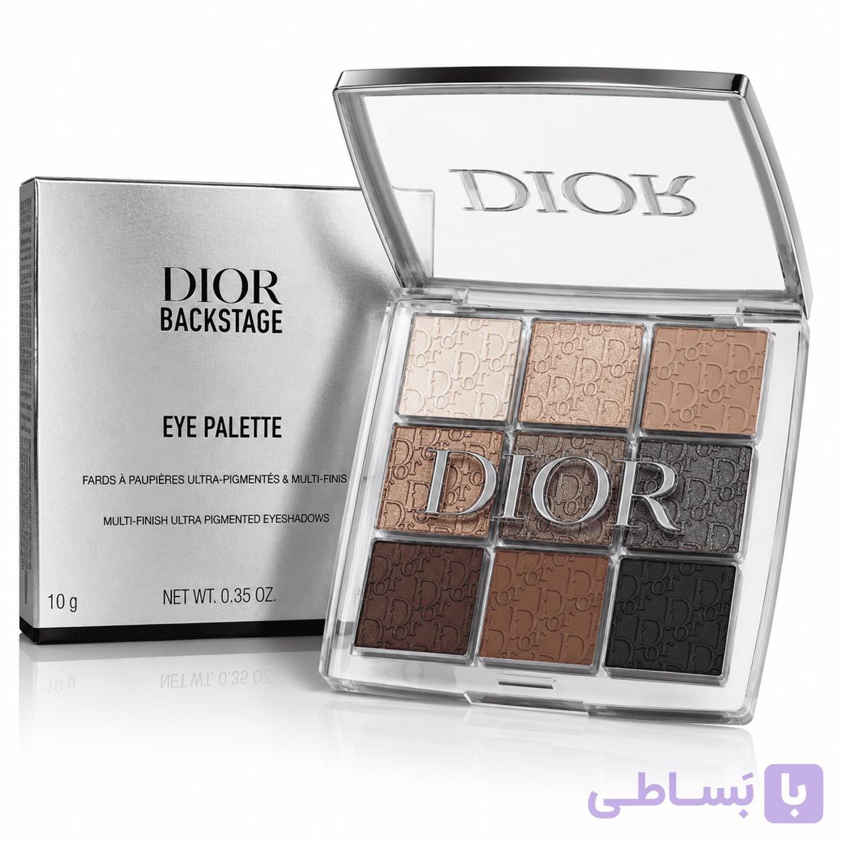 پالت سایه چشم دیور بک‌استیج مدل 002 Smoky Essentials اصل — تصویر 1
