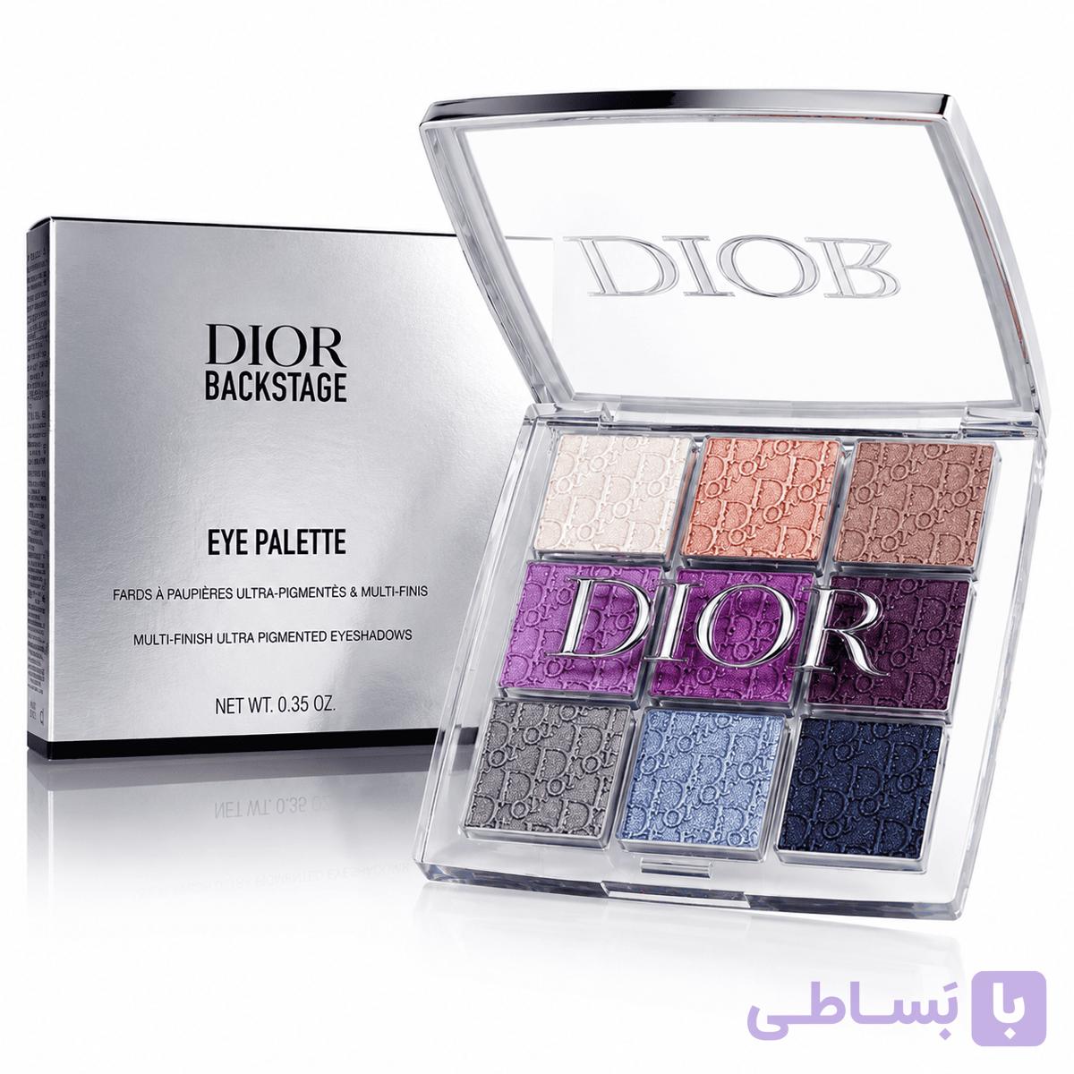 پالت سایه چشم دیور بک‌استیج مدل 004 Celestial Purple اصل — تصویر 1