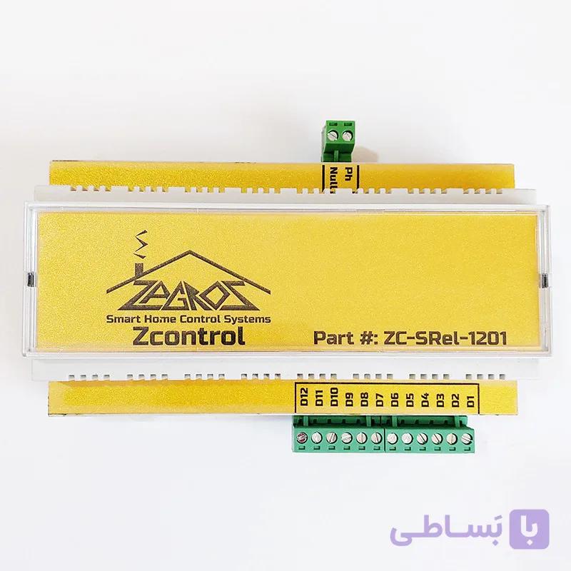 رله سوئیچ هوشمند زاگرس زد کنترل 12 کانال مدل ZC-SRel1201 — تصویر 1