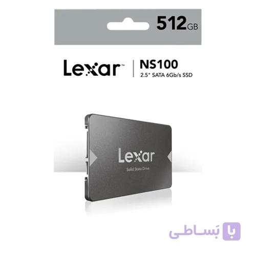 SSD 512GB Lexar NS100 حافظه SATA — تصویر 1