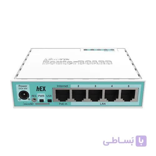 روتر 5 پورت برند میکروتیک مدلRB750Gr3 (hEX)