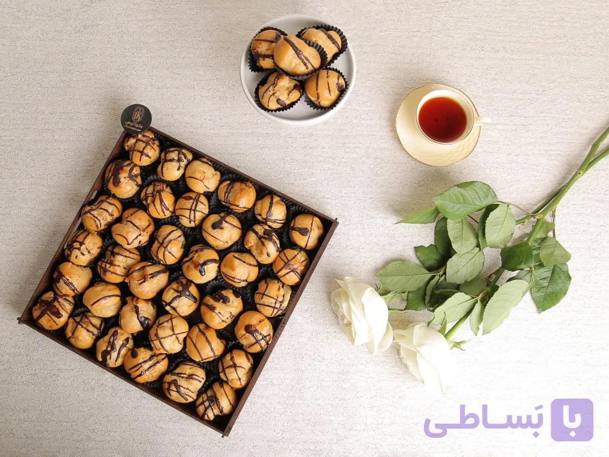 دیس توپک حلوا زعفرانی ممتاز — تصویر 1