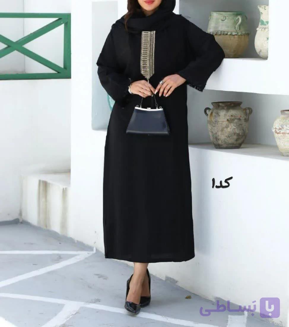 کفتان مشکی خرجکار هندی کرسپو — تصویر 1