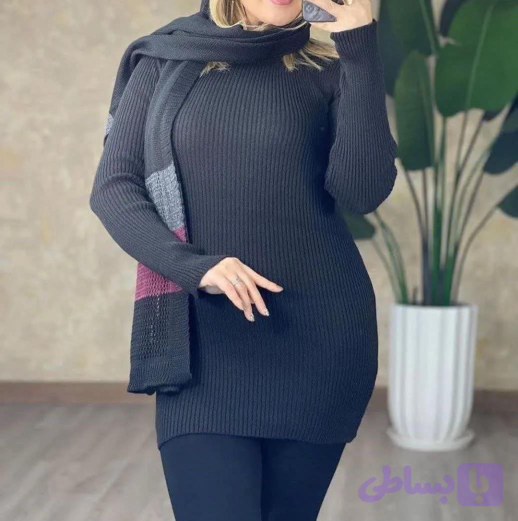 زیرسارافنی بافت یقه گرد — تصویر 1
