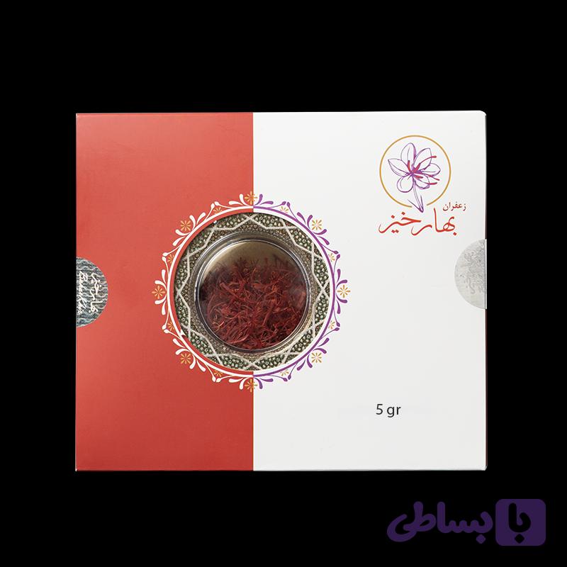 زعفران بهار خیز نگین تمام قرمز قوطی 5 گرم