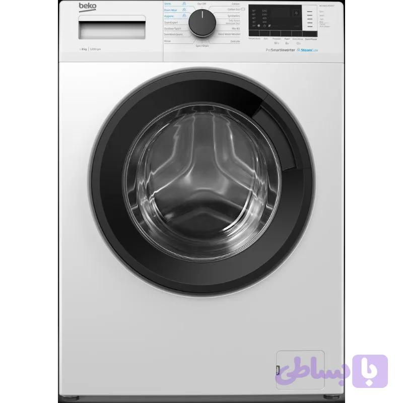 ماشین لباسشویی بکو 8 کیلویی مدل 8612W — تصویر 1