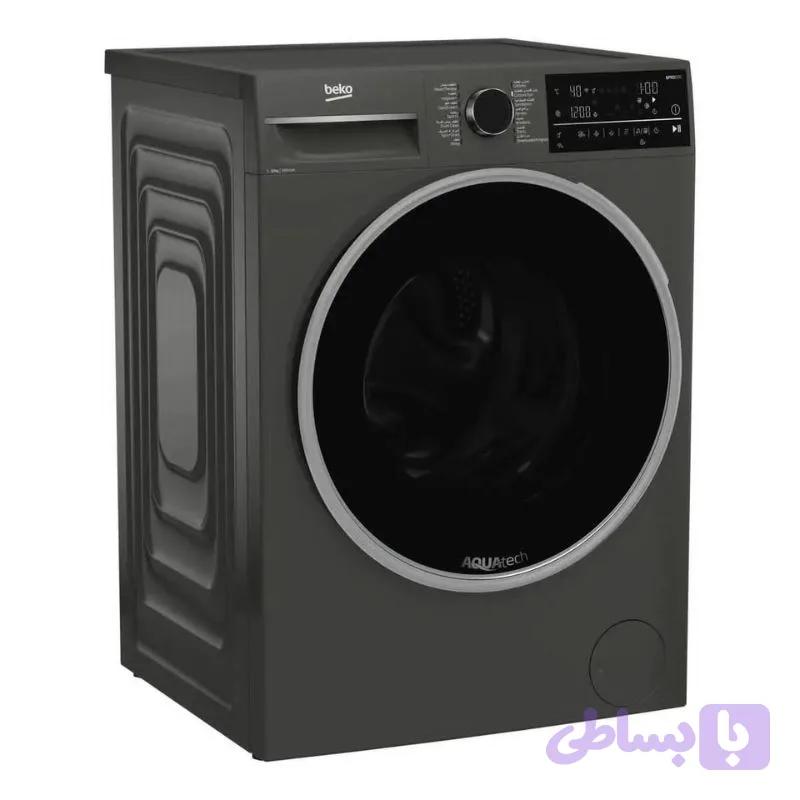ماشین لباسشویی بکو 10 کیلویی دودی مدل 1014S — تصویر 1