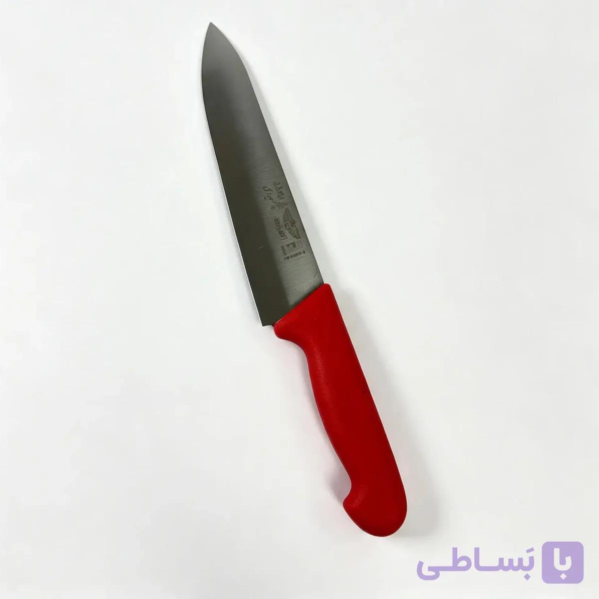 چاقو راسته 3038 دسته رنگی حیدری — تصویر 1