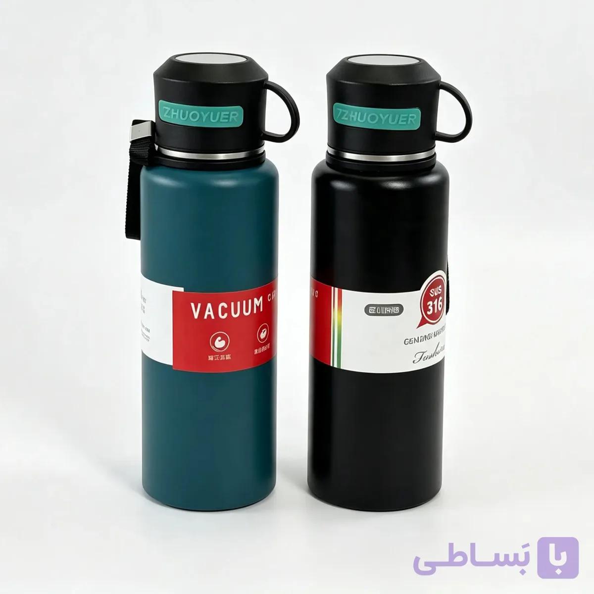 فلاسک قلمی 800 میل لیوان دار 3601 — تصویر 1