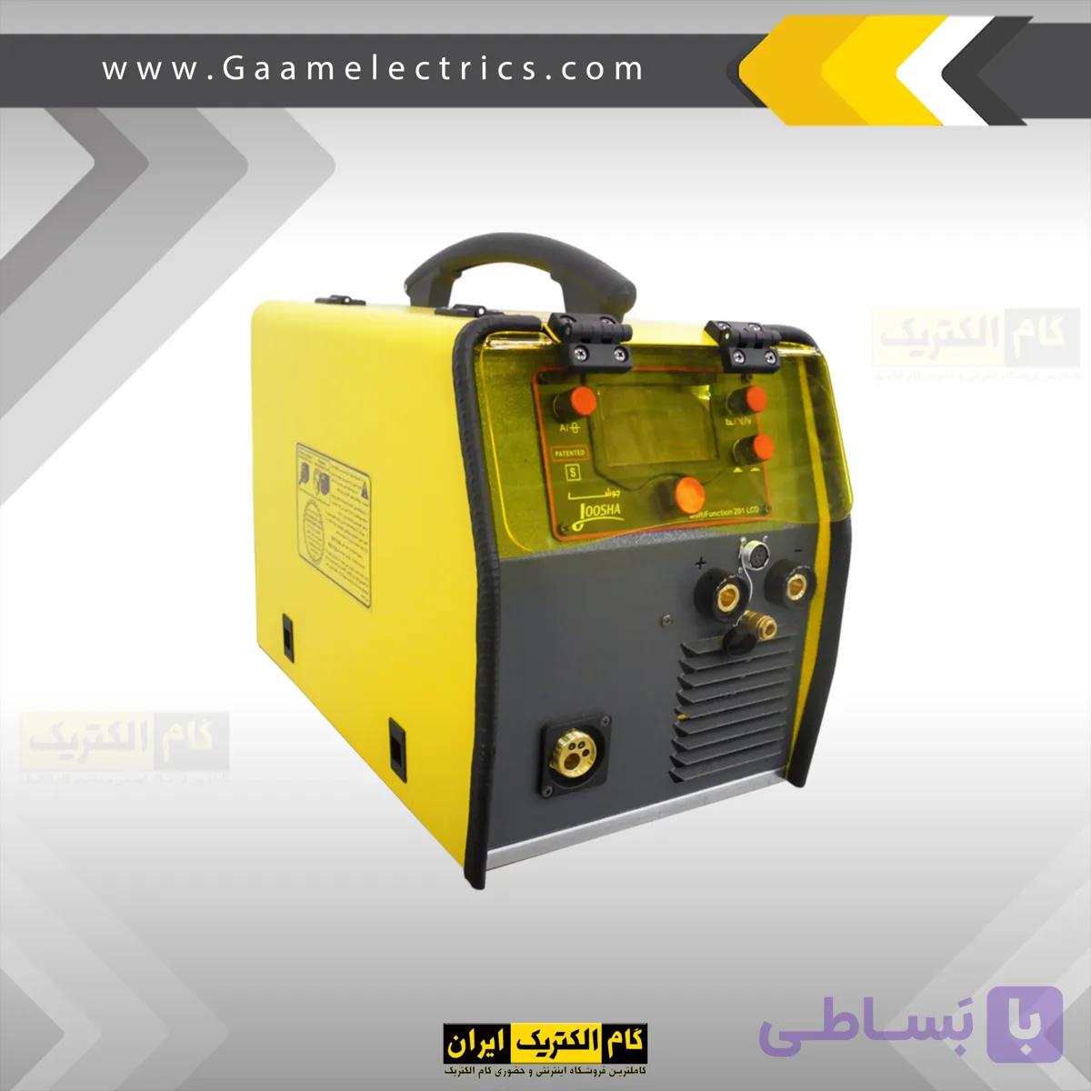 دستگاه جوش CO2 گام الکتریک تکفاز MULTI FUNCTION 201 LCD جوشا — تصویر 1