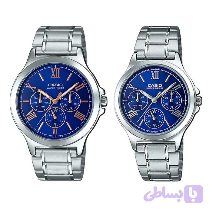 ساعت ست کاسیو مدل CASIO MTP/LTP-V300D-2A