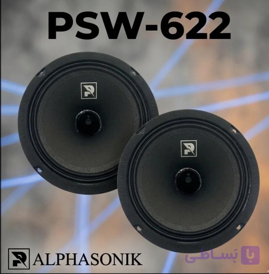 Alphasonik PSW-622 میدرنج 6 اینچ آلفاسونیک — تصویر 1