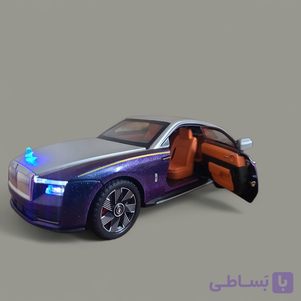 ماکت ماشین فلزی رولز رویس سقف کهکشانی 1:24 کد(cz 175A)