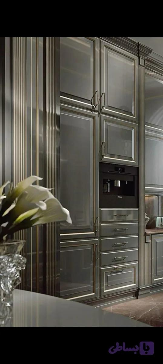 کابینت نیوکلاسیک وکیوم کره با صفحه کدG121