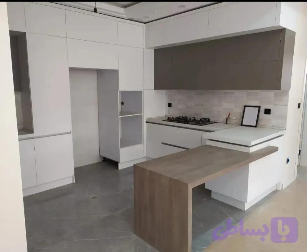 کابینت دوپله دورنگ پاک چوب کدDF ۴۲۲
