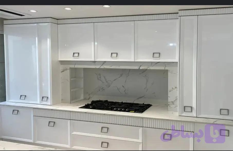 کابینت کد۷۴kطرح انزو معکوس پولیشی وپلی اورتان