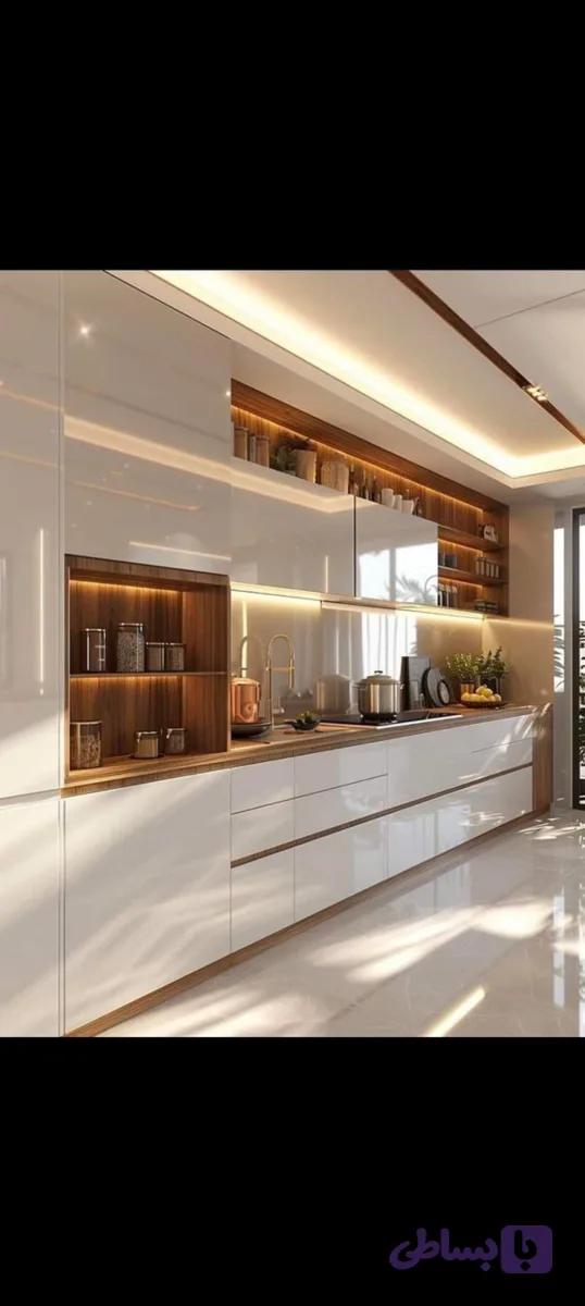 کابینت هایگلس ام دی اف پاک چوب وAGTکدR434
