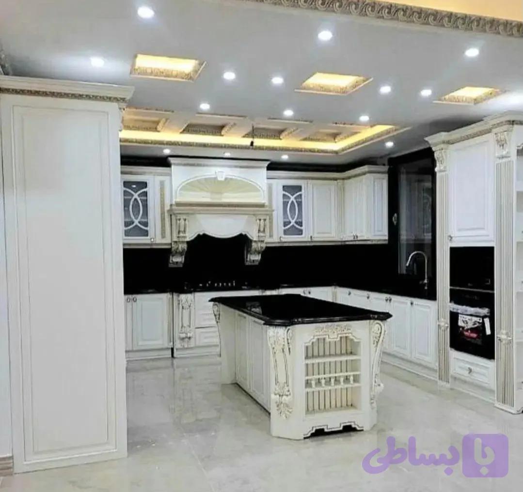 کابینت ممبران باسرستون جزیره مدل کلاسیک جدید کدmem ۳۸۷