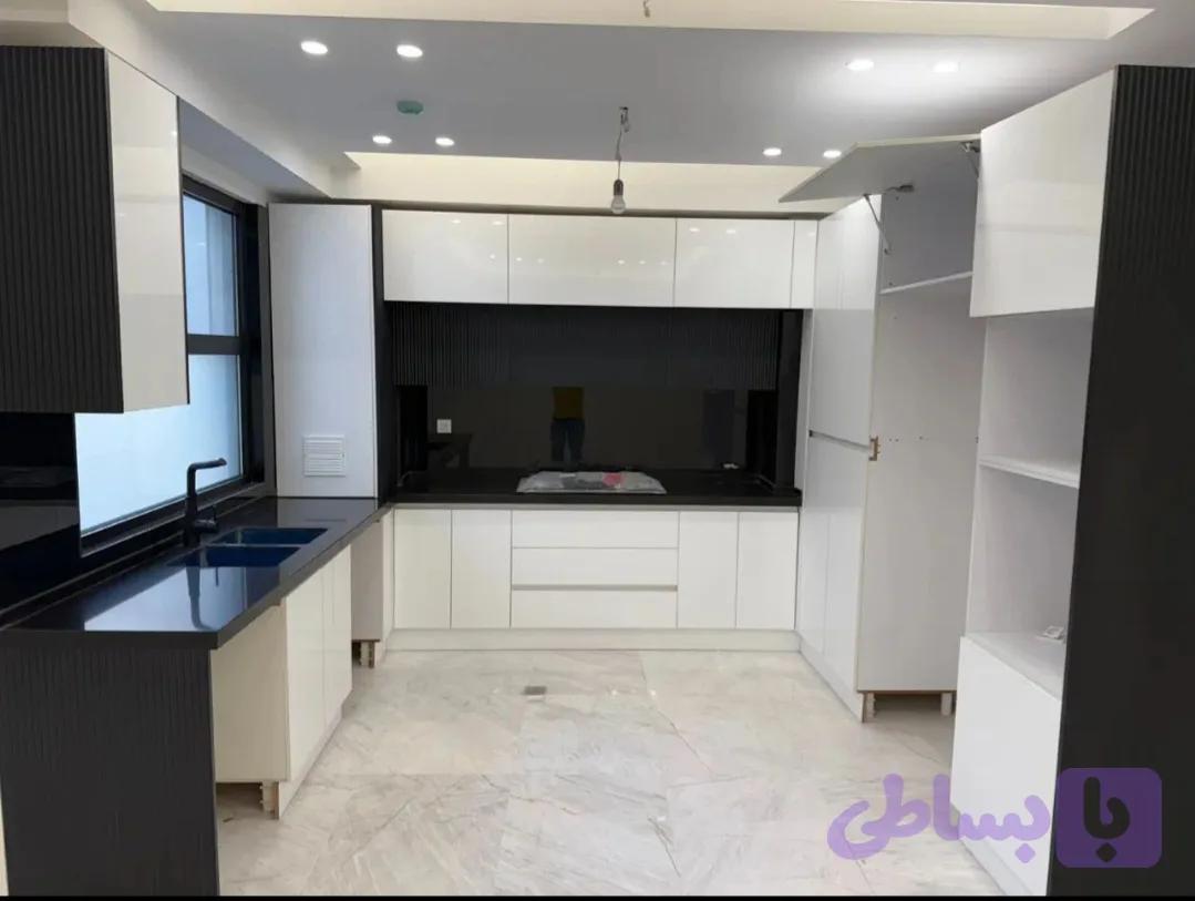 کابینت هایگلس دوپله دورنگ کدW۲۱۹