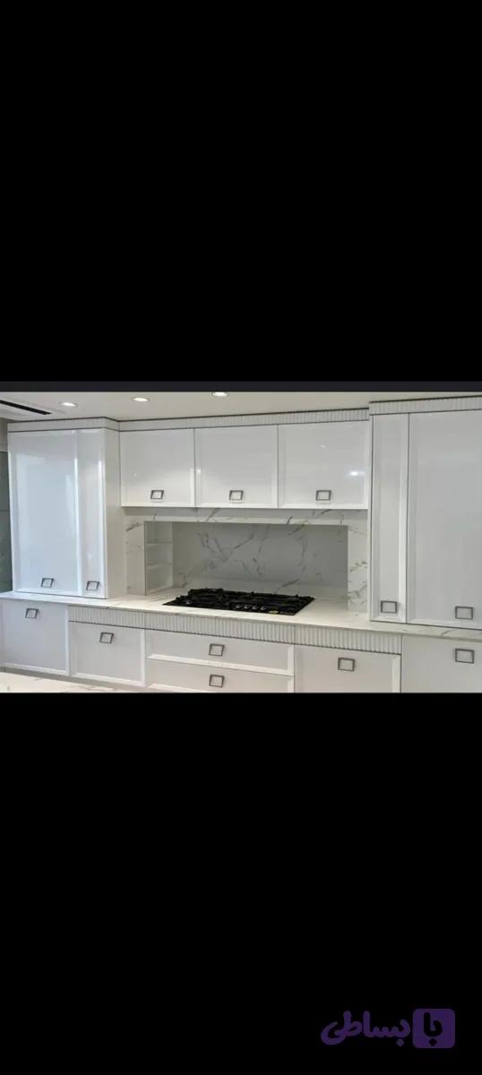 کابینت طرح انزو شیارمعکوس رنگ خارجی ۲۵ میل کدNi۱۴۱