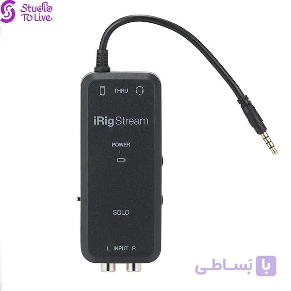 کارت صدا آی کی مالتی مدیا مدل iRig Stream Pro — تصویر 1