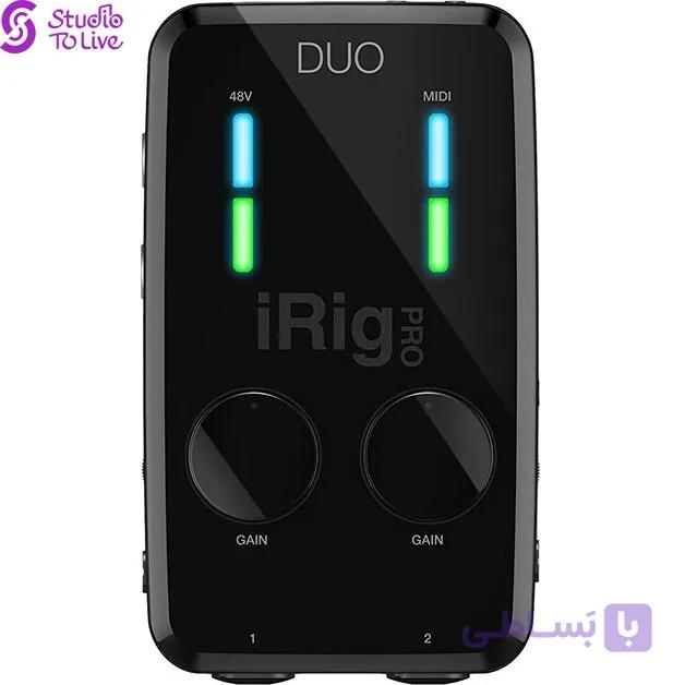 کارت صدا آی کی مالتی مدیا مدل iRig Pro Duo IO