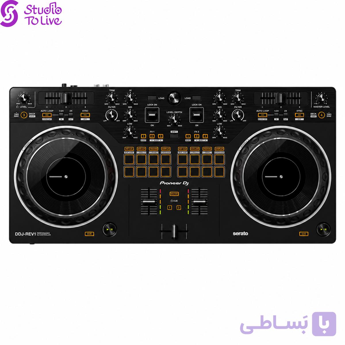 Pioneer DDJ-REV1 کنترلر دیجی — تصویر 1