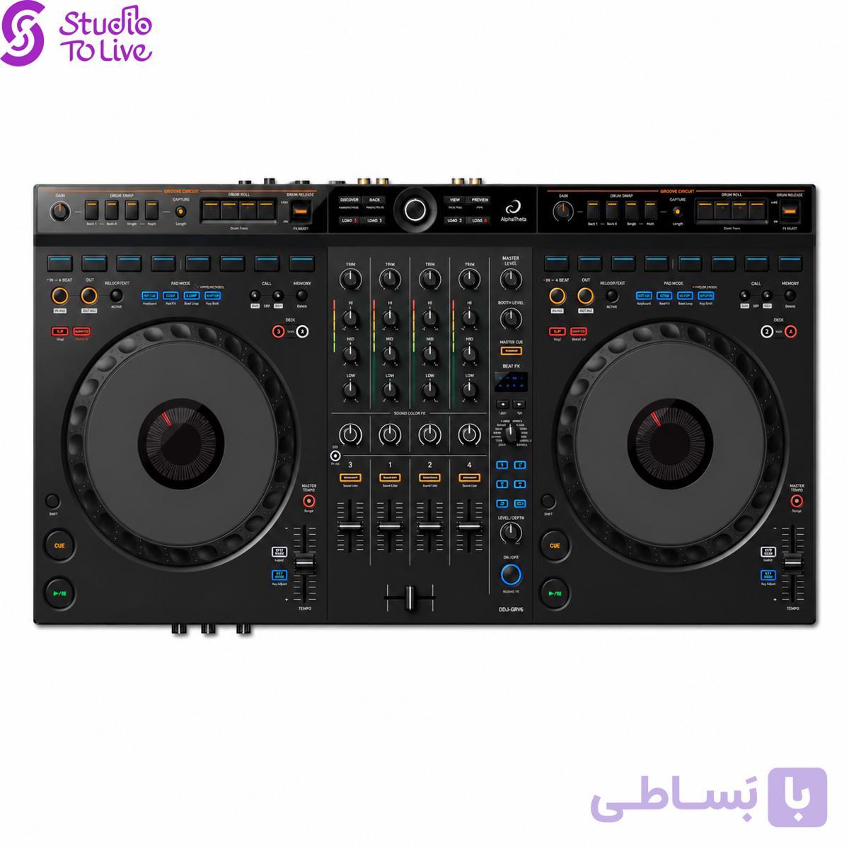 کنترلر دیجی Pioneer DDJ-GRV6 — تصویر 1