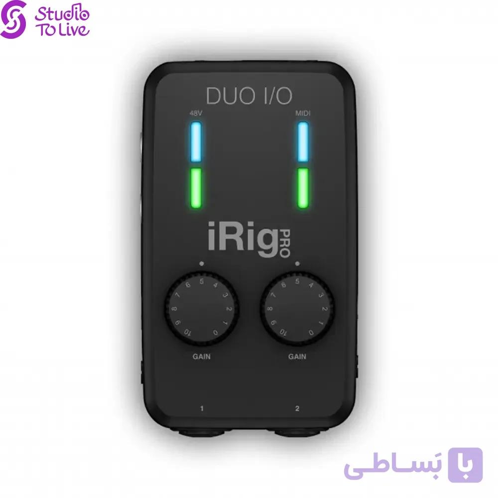 کارت صدا آی کی مالتی مدیا مدل irig Stream Solo — تصویر 1
