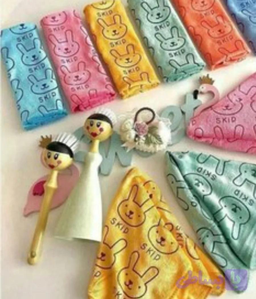 دستمال آشپزخانه طراح خرگوش