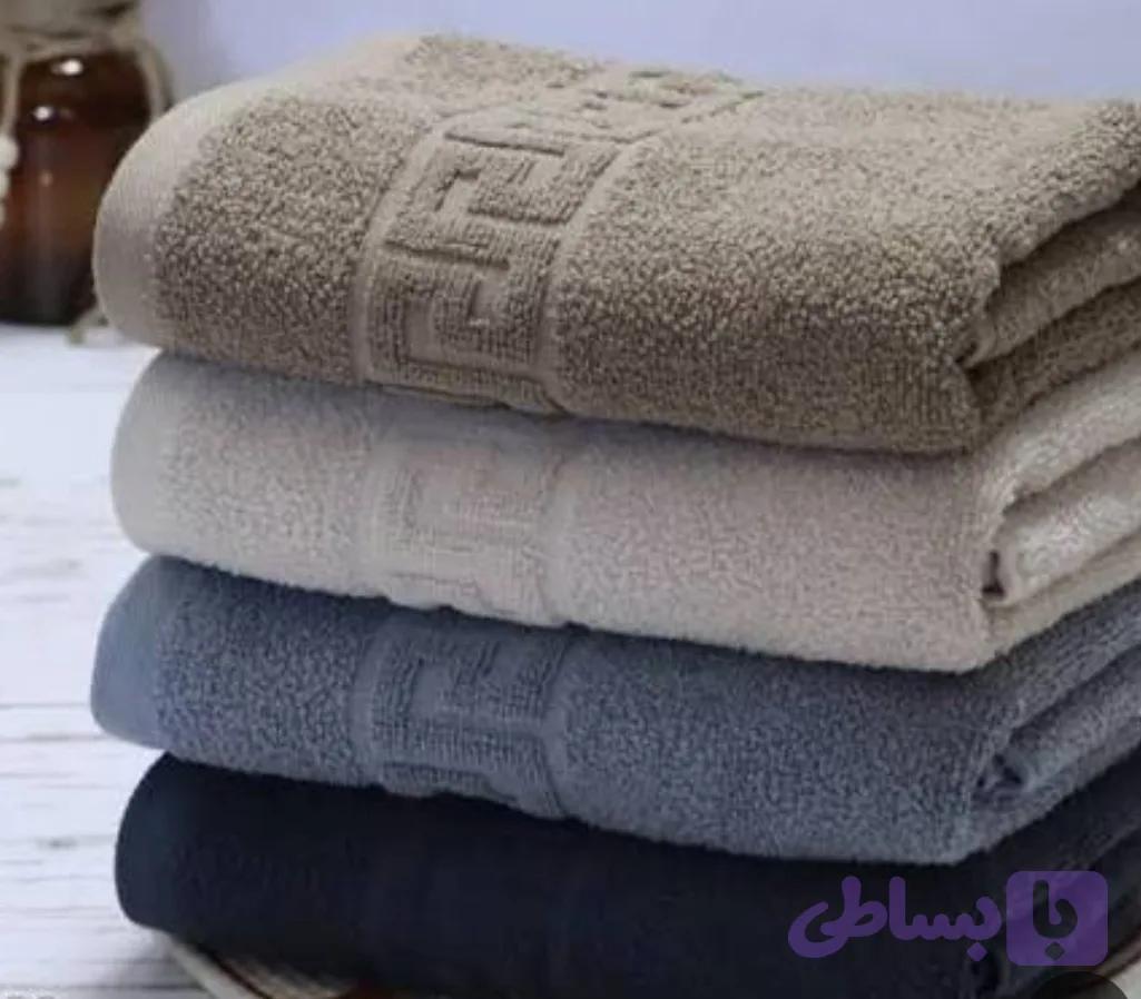 حوله دست و صورت بهبافت آذر