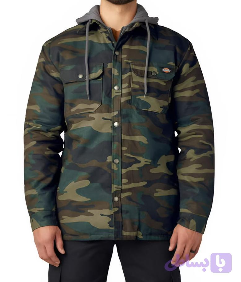 کاپشن دیکیز مدل Duck Hooded Camo — تصویر 1