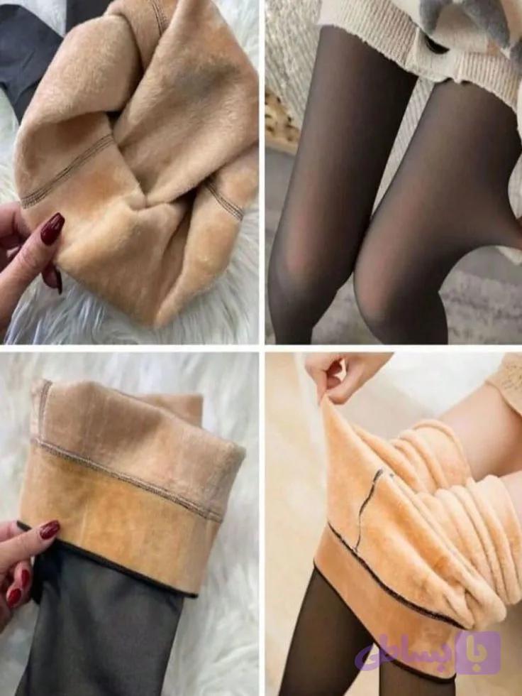 جوراب شلواری تو کرکی داخل خز اورجینال کد 1532