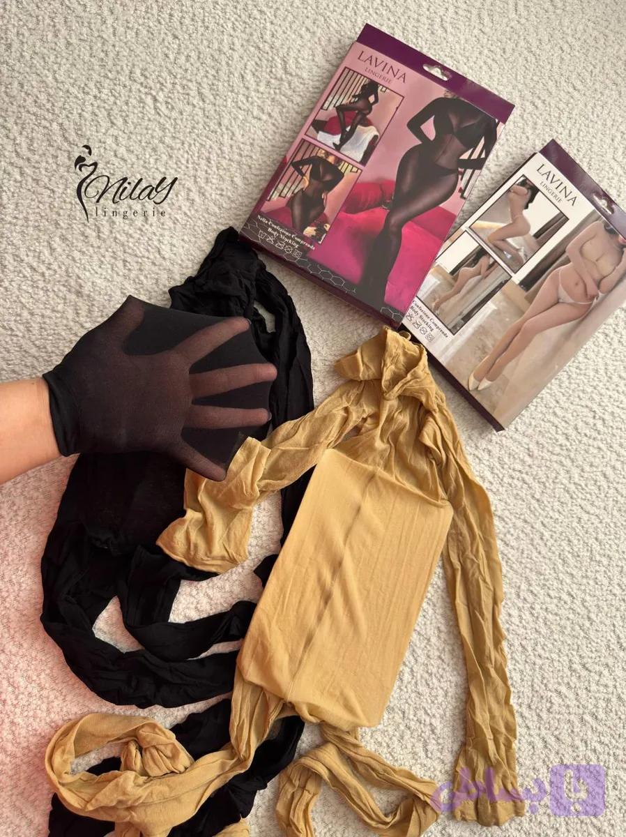 بادی یکسره فاق باز شیشه ای کد 3971