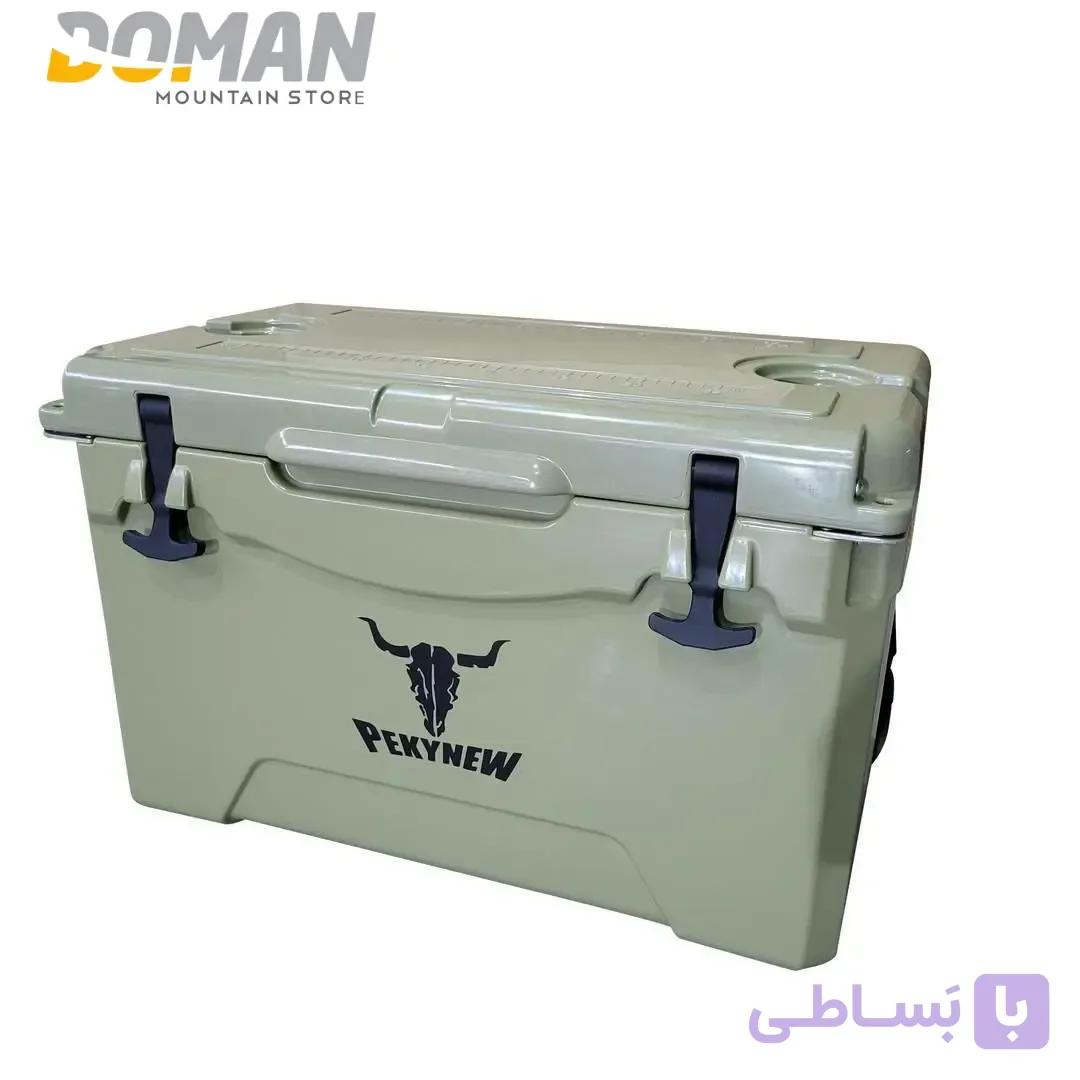 یخچال سفری همراه ( کول باکس ) گرم و سرد پکینیو کله گاوی 35 لیتری — تصویر 1