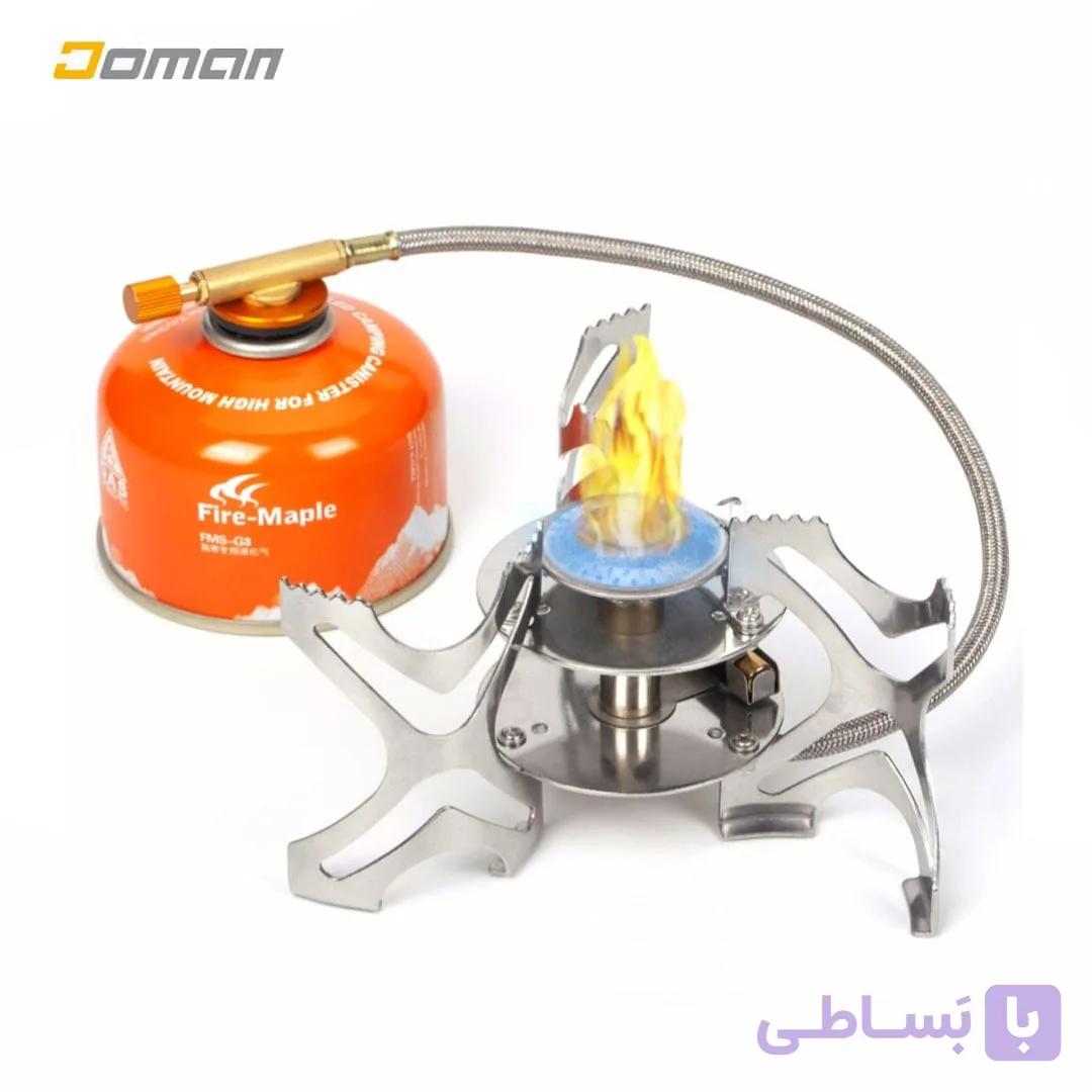 سرشعله؛ چراغ خوراک پزی کوهنوردی و طبیعت گردی رایدر Readaee مدل کمپینگ استوو وی یک Camping Stove V — تصویر 1