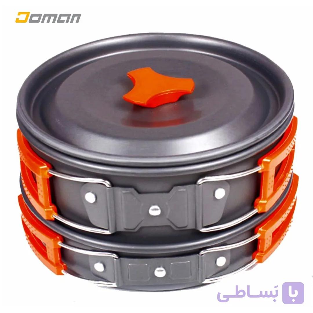 ظروف پخت و پز کوهنوردی و کمپینگ کوکینگ ست مدل دی اس 308-DS — تصویر 1
