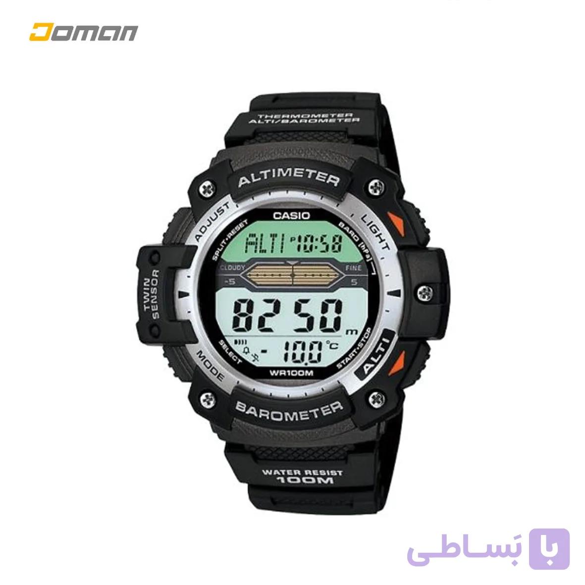 ساعت کوهنوردی کاسیو؛ سری اوت گیر OUTGEAR مدل: SGW-300H-1A از سری اوت گیر OUTGEAR — تصویر 1