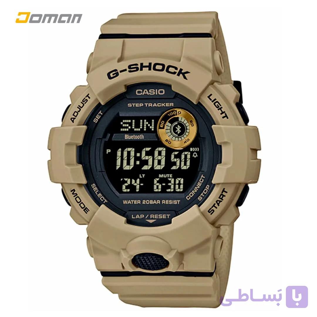 ساعت ورزشی کوهنوردی کاسیو جی شاک CASIO G-SHOCK  مدل جی شاک اِس کوآد؛ دارای بلوتوث — تصویر 1