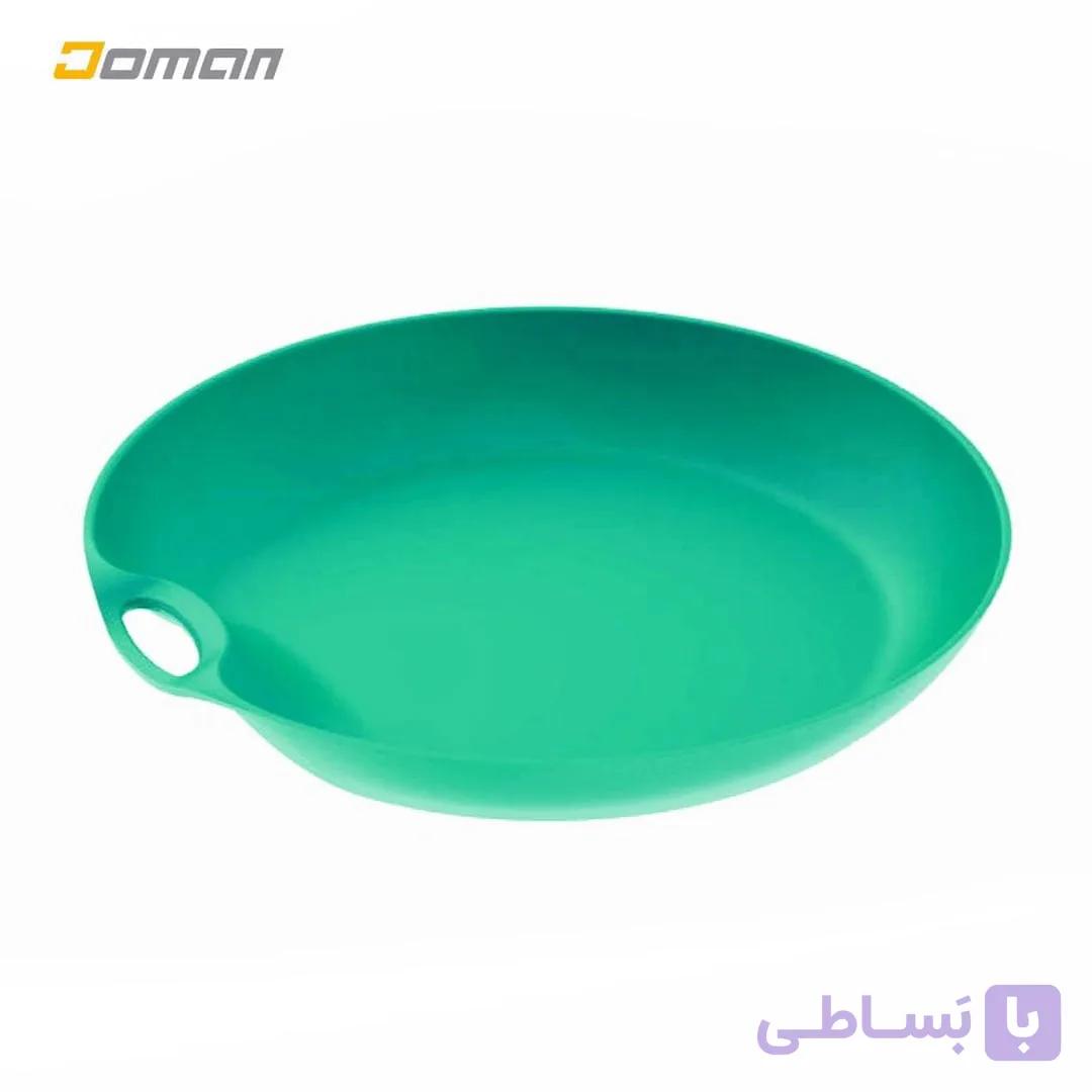بشقاب سفری کوه و طبیعت دیکتلون کچوا فرانسه مدل ام اچ پلاستیک 0.45 لیتری — تصویر 1