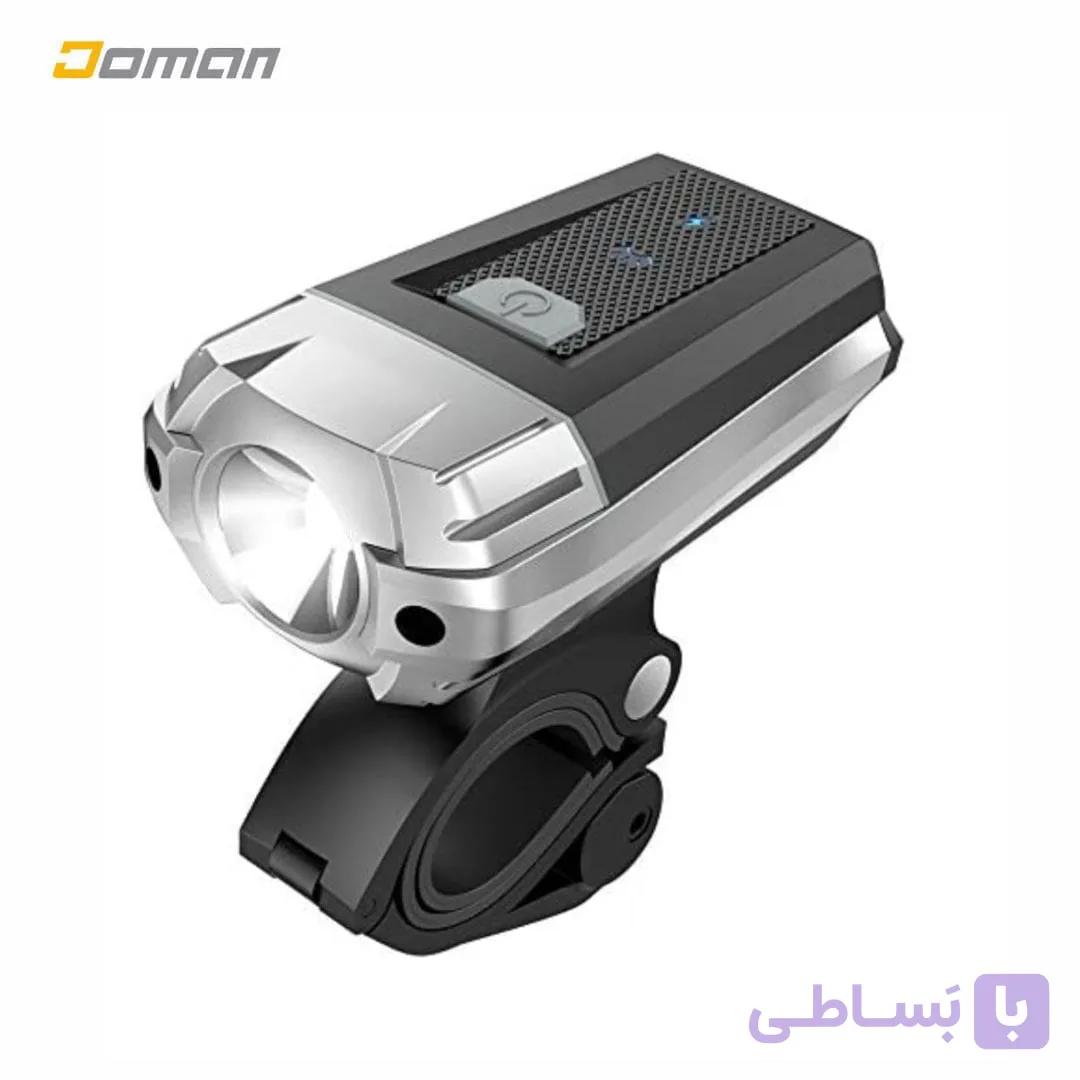 چراغ دوچرخه؛ انرژی ENERGI تایوان سفید (جلو ) مدل EBL-2273 سفید جلو — تصویر 1
