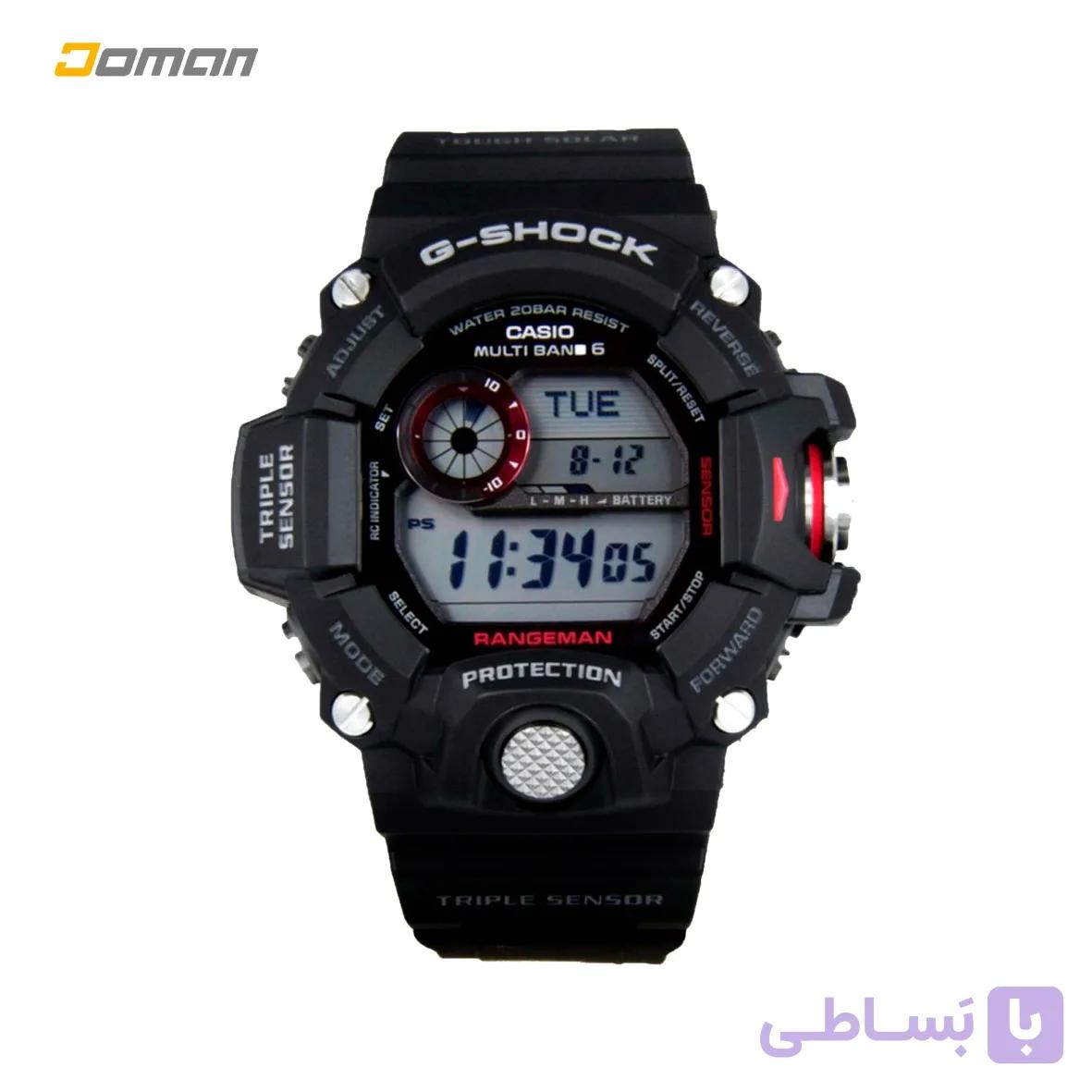 ساعت کوهنوردی کاسیو جی شاک  ژاپن مدل G-SHOCK RANGEMAN GW-9400-3DR — تصویر 1
