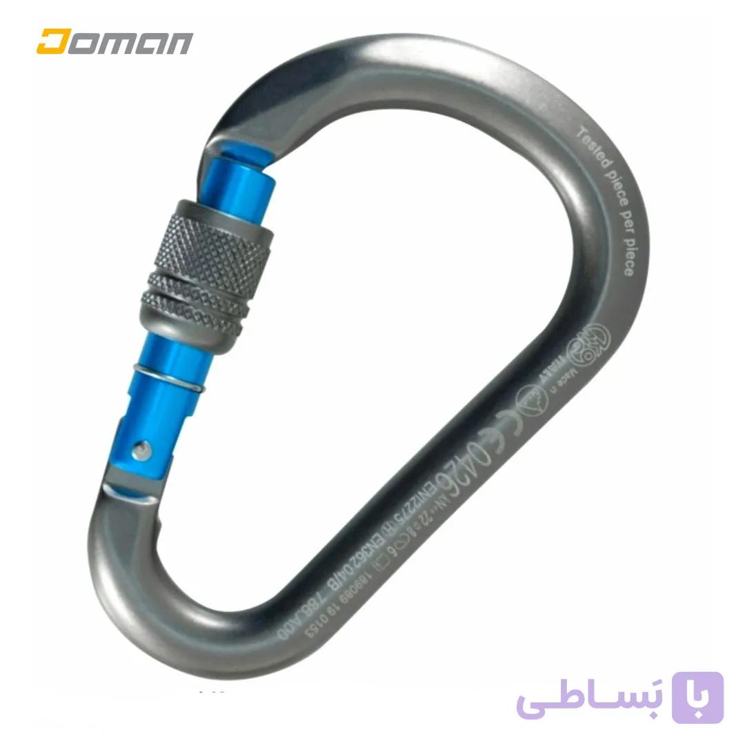 کارابین کوهنوردی کونگ KONG ایتالیا مدل KONG CLASSIC HMS Screw Carabiner — تصویر 1